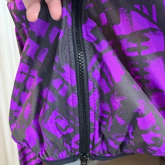 Illuminite sport for women vintage 90s windbreaker jacket full zip size small - Picture 13 of 16